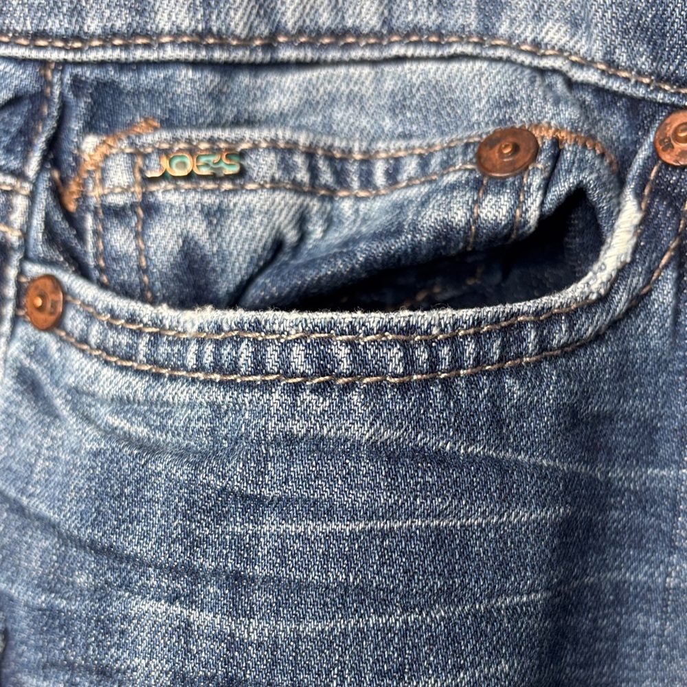💙 Joe’s Jeans Flare Leg Blue Denim Women’s 29 Classic Cotton Stretch 💙 - Picture 7 of 16